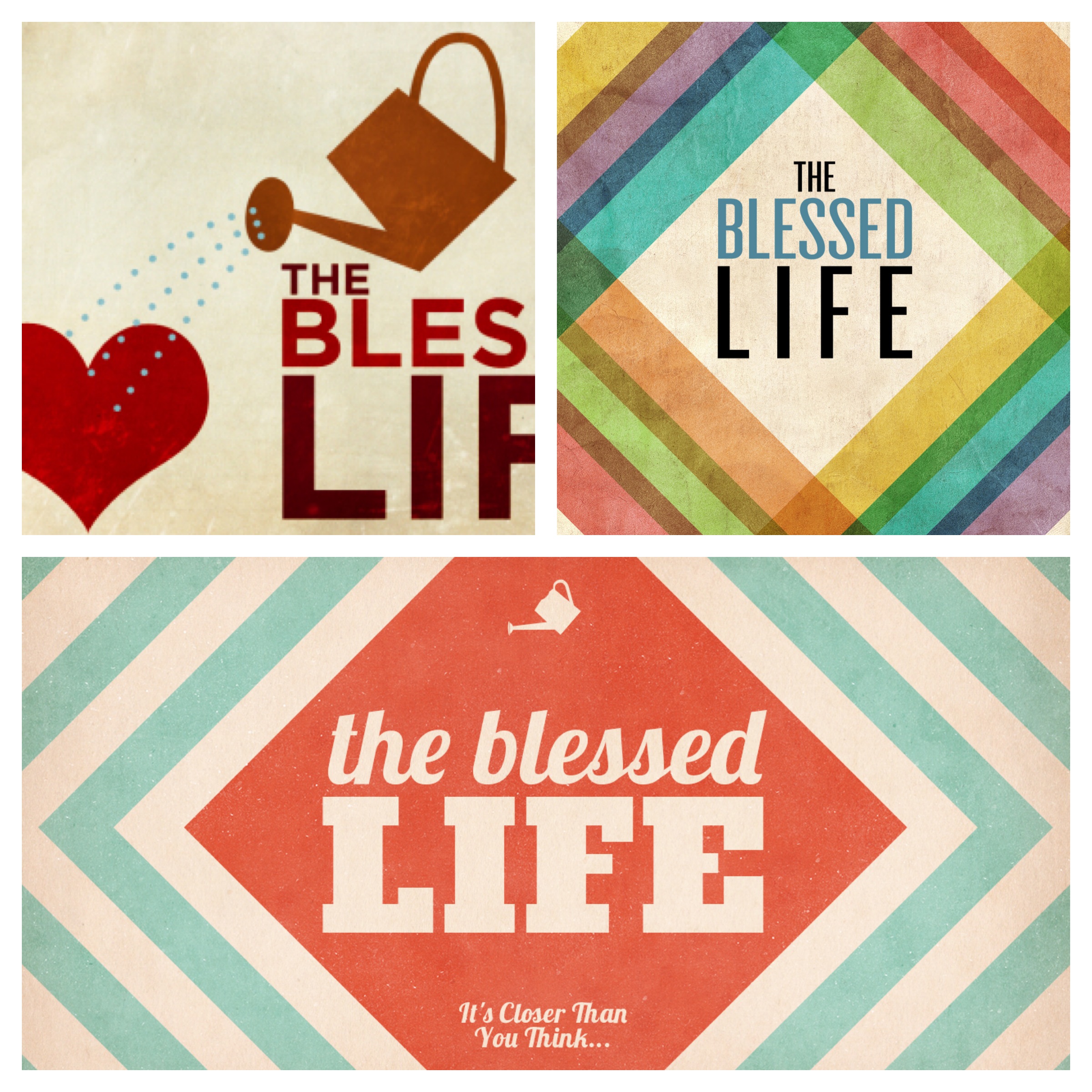 "The Blessed Life" Sermon Graphic