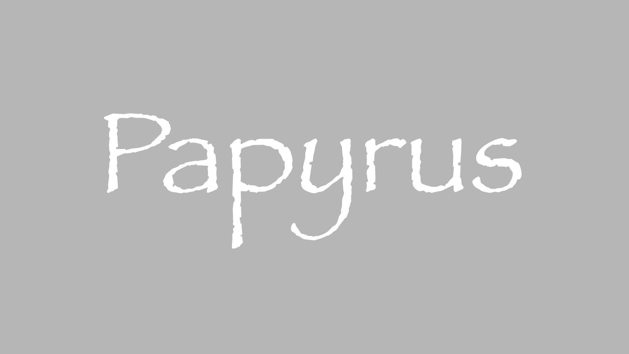 Four Extremely Overused Fonts Your