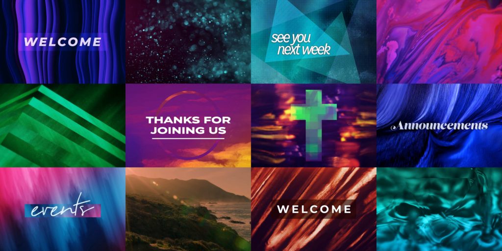 moving worship backgrounds